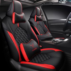 Car Seat Covers Set with Lumbar Support For Toyota Camry 18-21Full Coverage Cushion Auto Accessories Airbag Compatible Accessories