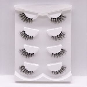 Half Strip Eyelashes Extension Thick Long Wispy Lash Big Eye effect three-dimensional Eyelash