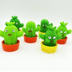 UPS Funny Decompression Squeezing Toy Stretch Cactus Novelty Gags Practical Jokes Funny Decompression Squeezing Toy For Kids Gifts