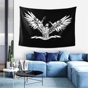 Gobeliny Zyzz gobelin Home Decor dekoracja pokoju estetyczne Anime wiszące na ścianie