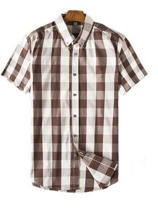 Mäns Klänning Skjorta Bberry 4 stilar Mens T Shirts Hawaii Letter Printing Designer Shirt Slim Fit Men Mode Långärmad Casual Man Kläder M-3XL # 12