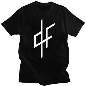 Herr-T-shirts Qlf Pnl Mode Rolig Stil Tryckt Par Hip- Bomull Streetwear Casual Hög kvalitet Klassiska sommarkläder Herr Herr Herr