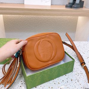 Modny top jakości torebki damskie portfel torebka kobieta ulga torebki z prawdziwej skóry torby Crossbody torba Soho Disco torba na ramię z frędzlami Messenger torby torebka