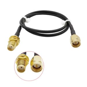 Andra belysningstillbehör 1st SMA Male Plug till Female Jack RF Connector RG174 WiFi Antenna Extension Cable 7cm 10cm 15cm 20cm 30cm 50cm 1m