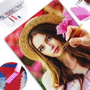 AZQSD PO Custom Diamond Painting 5D DIY صورة لـ S Diamond Mymond Moasic Home Decoration Cross Stitch Kits 220623