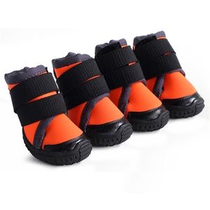 Scarpe per cani Stivali sportivi da esterno impermeabili per piccoli, medi e grandi s Escursionismo professionale antiscivolo Pet LJ200923