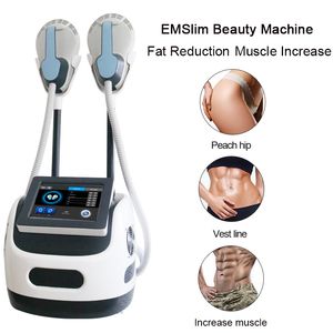 Equipamento de beleza emslim da Hiemt Machine com 2 lida com EMS Electromagnetic Muscle Stimulator