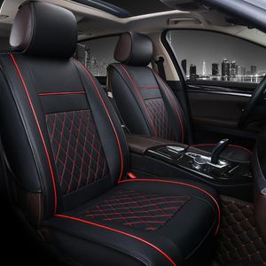 Capas de assento de carro 1pc universal all couather support almofada de almofada automática stylingcarcar