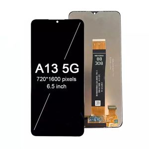 OEM -дисплей для Samsung Galaxy A13 4G LCD A135F Сенсорные экранные панели Дигитайзатор замена сборки A13 5G с рамой