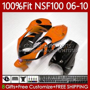 Einspritzung OEM für HONDA NSF 100 NS-F100 06–10 Glasfaser-Karosserie 116Nr