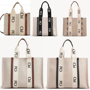 Designer di lusso famose borse da donna WOODY Tote shopping bag borsa singola tela moda PM Borse da spiaggia grandi viaggi all'ingrosso Borse a tracolla a tracolla