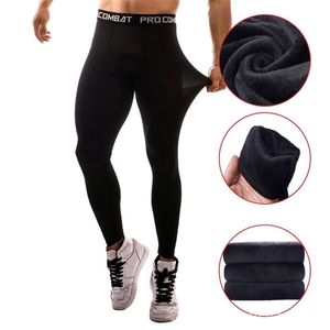 Leggings attillati a compressione da uomo Pantaloni a vita alta Pantaloni sportivi da fitness Pantaloni skinny Collant Allenamento Allenamento Pantaloni da yoga 220727