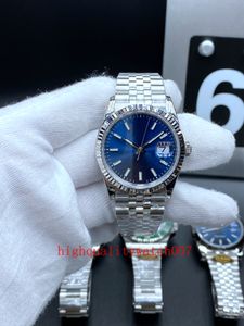 nuova versione Orologi da polso da uomo serie Classic Quadrante blu 41 MM Bracciale in acciaio inossidabile bp 2813 Movimento 126334 Orologi da uomo automatici