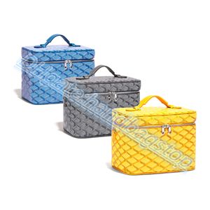 Högkvalitativa Luxurys Designers Cosmetic Bag Tote Cross Body Plånböcker Korthållare Sling Bag Case Key Hangbag Men äkta läder axelväskor handväska kvinnor innehavare