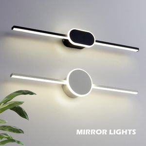 Vägglampa nordisk stil led minimalistisk dekor levande rroom spegel i badrummet toalettbelysning inomhusbelysning för hemmafästewall