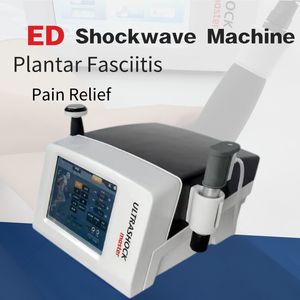 Bärbar annan skönhetsutrustning ED Akustisk chockvågterapimaskin för erektil dysfunktion Fysisk ESWT chockvågs fysioterapi