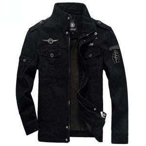 Männer Trenchcoats Plus Größe 5XL 6XL Militär Jacke Männer Herbst Baumwolle Pilot Mantel Armee männer Bomber Jacken Fracht flug Winter MaleMen'