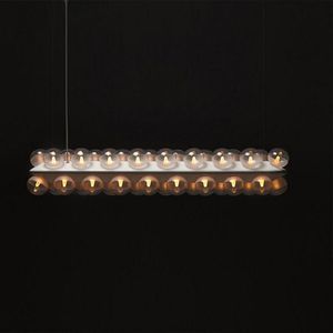 Hängslampor postmodern ljus lyxig ledande vardagsrum matsal rektangulär ljuskrona nordisk minimalistisk el lobby café nakajima belysningspendant
