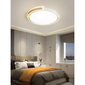 Ceiling Lights Nordic Bedroom LightLEDUltra-Thin Round Simple Modern Atmosphere Intelligent Voice Control Master Room LightCeiling