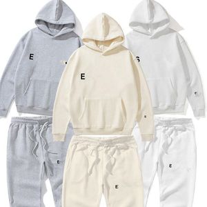 Men Women E Scouples Tracksuit 2 Pieces Set Hoodies+pants Sport Suits Men Spring/autumer Sweatshirt Hoodies Sportswear