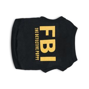 Habillement Chien achat en gros de T shirt T shirt T shirt avec motif du FBI