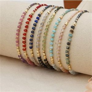 Boho Bead Bracelets 민족 자연 석재 miyuki 비드 펄스 라스 매력 여성을위한 봄 여름 보석 친구 선물 gc1155