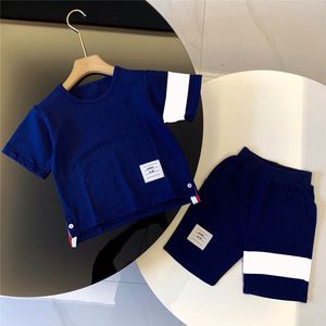 Baby Jungen Mädchen Kleidung Sommer Kurzarm T-shirts Und Shorts Hosen Sets Kinder Luxus Designer Kid Kleidung Kid Trainingsanzüge Outfit tragen