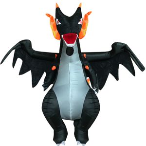 Costume da bambola mascotte Dinosauro Spirfire Gonfiabile Costumi di dinosauro di Halloween Dino Triceratops Suit Adulto Full Body T rex Blowup Christmas Co