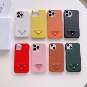 Simple carbon fiber letter phone cases iPhone 14 13 12 11 Pro max 14plus 7 8 plus X XR XS xsmax hard shell leather men and women