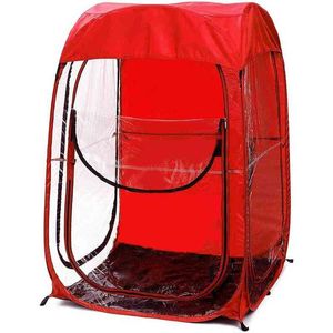 Doppio riparo automatico per il sole, baldacchino portatile leggero per la pesca, tenda da trekking, tenda da campeggio, eventi sportivi all'aria aperta, tenda per guardare H220419