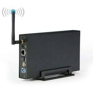Hubs draagbaar HDD SSD behuizing Wifi Router USB3 RJ45 Ethernet NAS Network Streaming Server opslagcase BoxUSB USB