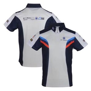 Motocross wear casual sports lapel T-shirt short-sleeved racing POLO shirt plus size can be customized