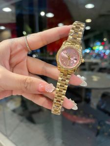 Diamond AAA Watch Wysoka jakość stali nierdzewnej luksusowy wodoodporny pasek Unisex Kwarc na nadgarstek zegarek