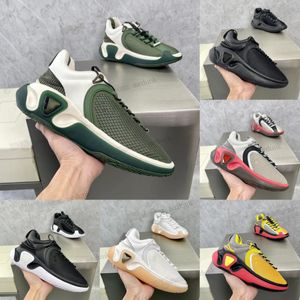 B-RUNNER Sneakers für Herren und Damen, Freizeitschuhe, Designer-Leder und Mesh, gestrickte Panel-Plattform, neue Sneakers, luxuriöse, elastische Mode, hochwertige Outdoor-Schuhe, Größe 35–45