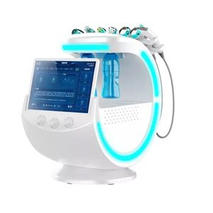 beauty health Multifunctional hydrafacial machine 7 in 1 beauty health magic mirror monitoring smart ice blue skin management