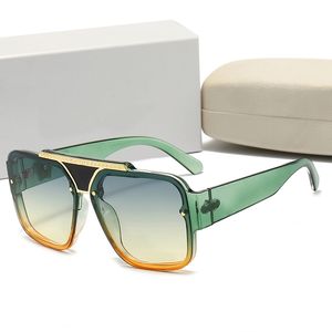 2023 Mode Luxurys Großhandel Designer Frau Designer Sonnenbrillen für Herren Damen Markensonnenbrille Strandbrille Damenbrille