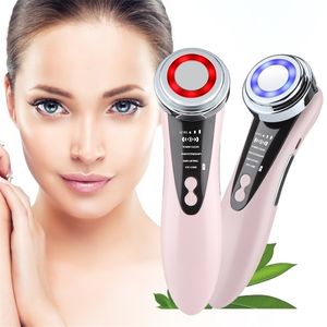 5 in 1 Lift Devices Eye Skin Rejuvenation LED Light Anti Aging Wrinkle Beauty Apparatus Massager for Face Slim 220630