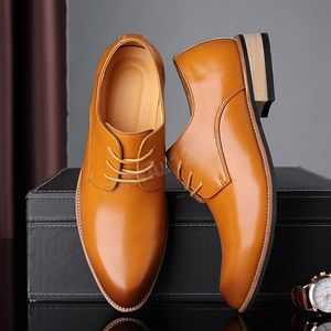 Italiano Oxford Shoes para homens Office Business Dress Shoes masculinos de moda de moda Sapatos formais masculino