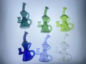 Nya vattenpipa små bakvattenglas Bong Fabrik Direkttillförsel för att acceptera personliga anpassade 14mm glasoljeriggar