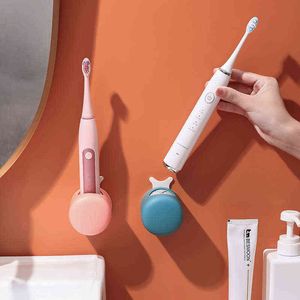 Plastic Snails Electric Toothbrush Holder Wall Self-adhesive Toothpaste Storage Rack Shaver Tooth Brush Dispenser Bathroom Organizer VTMTL1222