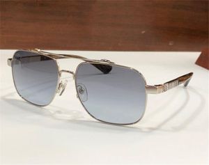 Neue Modedesign-Sonnenbrille HARDMAN, exquisiter quadratischer Metallrahmen im Retro-Gothic-Stil, vielseitige und beliebte UV400-Schutzbrille für den Außenbereich