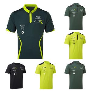 Гоночная футболка F1 Formula 1, новая летняя рубашка с короткими рукавами, выполненная по индивидуальному заказу.