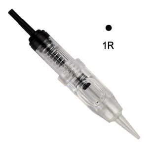 50pcs/Los 1RL Sterilisierte Einweg -Einweg -Make -up -Augenbrauen -Tattoo -Nadeln für Nouveau -Rotary -Maschinengewehr