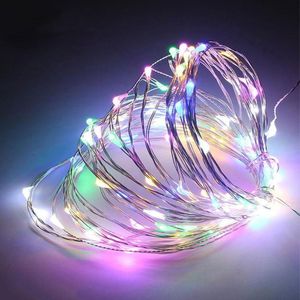 Strings LED Fairy Lights Copper Wire String Christmas Light 1/2/5/10M USB/3 Battery Operated Curtain Garland For BedroomLED StringsLED