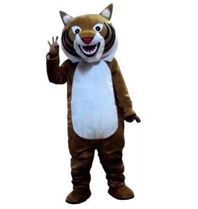 hot new tiger Mascot Costumes Cartoon Character Adult Fancy Party Dress fancy dress factory direct sale