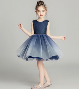 Vestidos de menina Princesa elegante vestido formal crianças noturno baile de baile de baile