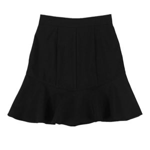 Cute Mini Skirts Female Clothes Women Korean Preppy Style Autumn Basic High Waist Black A Line Mini Skirt s 149 LJ200820