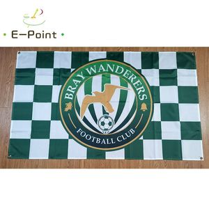 Irlanda Bray Wanderers FC Flag 3 * 5ft (90cm * 150cm) Bandiera in poliestere Banner decorazione casa volante bandiere giardino Regali festivi