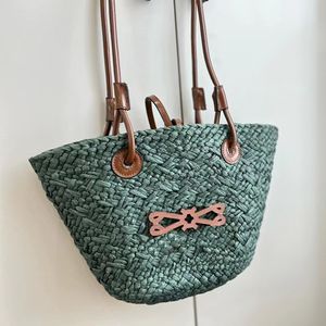 Fashion Design Summer Women's Tote Shoulder Bag Tote Bag Designer Cute Crochet Straw Large Capacity Purse Shopping Bag Wxz-0725-110