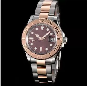 Homens de luxo assistem a um bisons de cerâmica Moda automática Mechanical Menical Watches Small Window Lens Conex